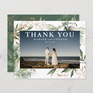 Papier Budget Gold Eucalyptus Vert Merci photo