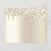 Papier Budget Gold Parties scintillant 50e Anniversaire F (Dos)