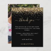 Papier Budget Gold Parties scintillant photo Hen Party Bl (Devant / Derrière)