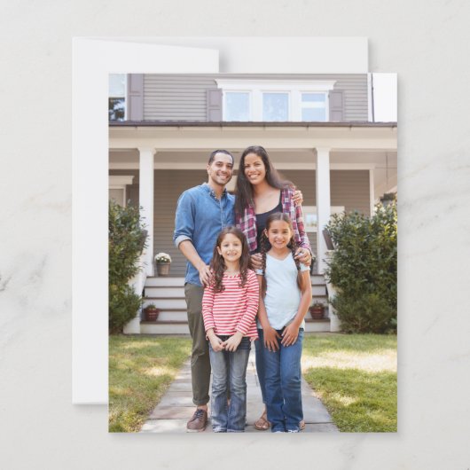 Papier Budget Gold Script Nouveau domicile (Dos)