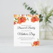 Papier BUDGET Golden Poppy Fête des mères Brunch (Debout devant)