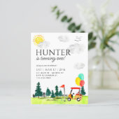 Papier Budget Golf Panier Country Club Balloon Enfant Ann (Debout devant)