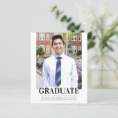 Papier Budget GRAD Faire-part d'obtention d'un diplôme of (Debout devant)