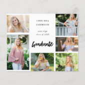Papier Budget Grad U Multi 6 Photo Gradué Faire-part (Devant)