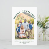 Papier BUDGET Green Arche de Noël (Debout devant)