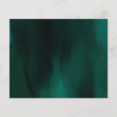 Papier Budget Green Gold Quinceanera Enregistrer la date (Dos)