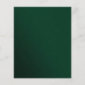 Papier BUDGET Green Script Quarante 40e anniversaire adul (Dos)