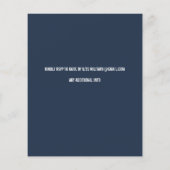 Papier Budget Grunge American Flag Retirement Party Invit (Dos)