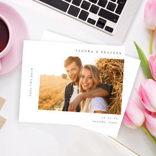 Papier Budget H MOD 2 Photo simple Enregistrer la date