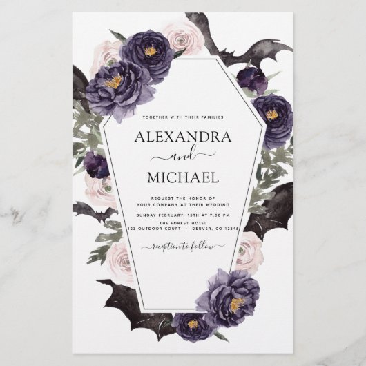 Papier Budget Halloween Automne Automne Automne Sombre Ma (Devant)