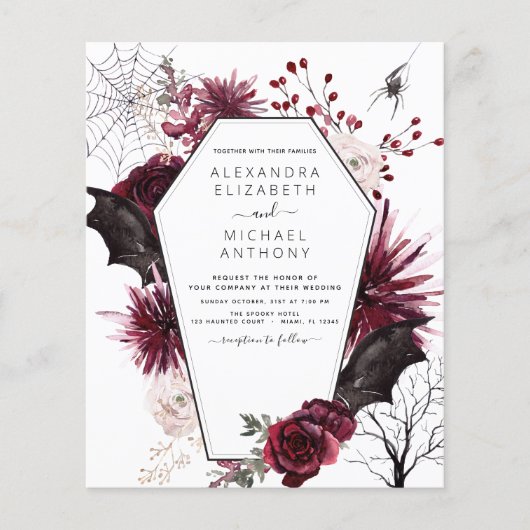 Papier Budget Halloween Automne Automne Automne Sombre Ma (Devant)