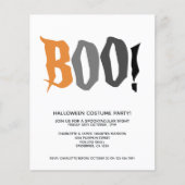 Papier BUDGET Halloween Boo Personnalisé Spooktacular (Devant)