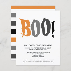 Papier BUDGET Halloween Boo Personnalisé Spooktacular