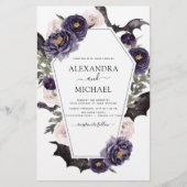 Papier Budget Halloween Mariage Automne automne sombre (Devant)