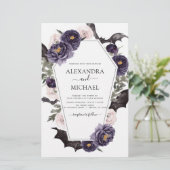 Papier Budget Halloween Mariage Automne automne sombre (Debout devant)