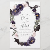 Papier Budget Halloween Mariage Automne automne sombre (Devant)