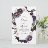 Papier Budget Halloween Mariage Automne automne sombre (Debout devant)