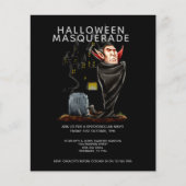 Papier BUDGET Halloween Masquerade Count Dracula Tombe (Devant)