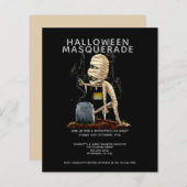 Papier BUDGET Halloween Masquerade Mummy Grave (Devant / Derrière)