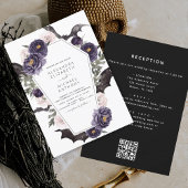 Papier Budget Halloween tout en un Mariage de code QR