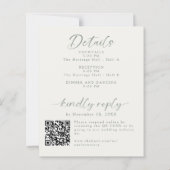 Papier Budget Happily Ever After Wedding 2-Sided Details  (Dos)