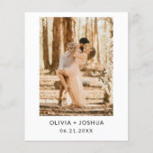 Papier Budget Heureusement Jamais Après Mariage Parti Min (Dos)