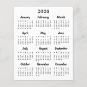 Papier Budget Highland Cow 2025 Calendrier Camion Noël (Dos)