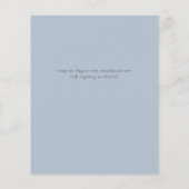 Papier BUDGET Hiver Baies rouges Pine Cônes Mariage (Dos)