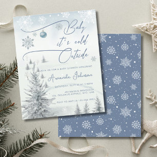 Papier Budget Hiver Son Baby shower Froid À L'Extérieur