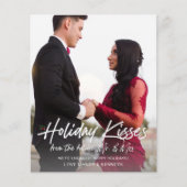 Papier Budget Holiday Kiss Future M. & Mme Photo engagée (Devant)