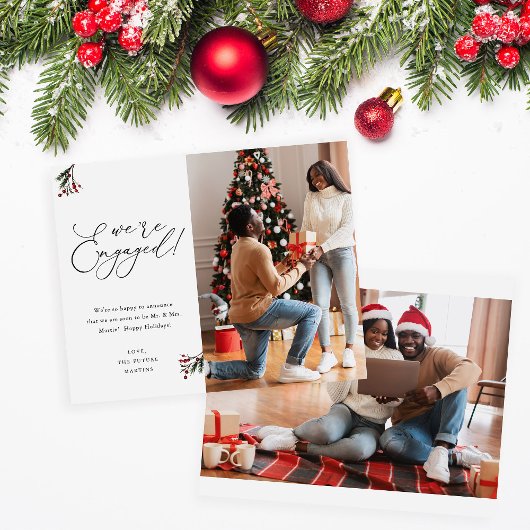 Papier Budget Holly Berry Nous sommes engagés 2 vacances