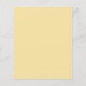 Papier Budget Horloge Or Nouvel An Eve invitation (Dos)