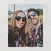 Papier Budget Hot Pink Script photo (Dos)