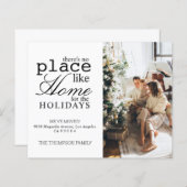 Papier BUDGET Il n'y a pas d'endroit comme la maison Phot (Devant / Derrière)