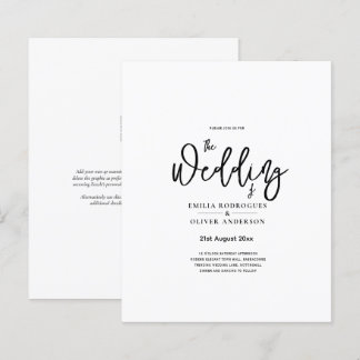 Papier BUDGET Imprimé OU numérique Téléchargement Mariage