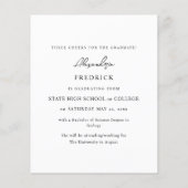 Papier Budget Instant Photo White 2 Graduem Annonce (Dos)