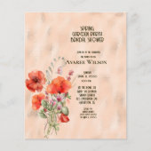 Papier BUDGET Jardin Fête des mariées (Devant)