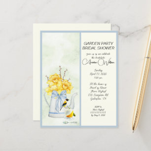 Papier BUDGET Jardin Fête des mariées