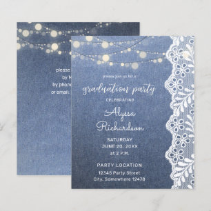 Papier Budget Jean Lace Guirlande Lumineuse Fête de Remis