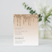 Papier BUDGET Jolie Fête des mariées Invitations Parties  (Debout devant)