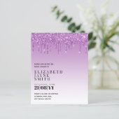 Papier BUDGET Jolie Fête des mariées Invitations Parties  (Debout devant)