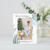 Papier BUDGET Joyeuse Typographie Personnalisée (Debout devant)