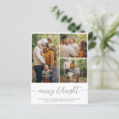 Papier Budget Joyeux & Lumineux 3 Photo Noël Fêtes (Debout devant)