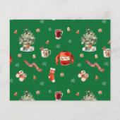 Papier Budget Joyeux Noël 10 Multi Photo - Vert (Dos)