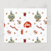 Papier Budget Joyeux Noël Cookies & Traitements Photo (Dos)