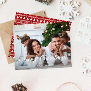 Papier Budget Joyeux Noël Fun Script photo HH