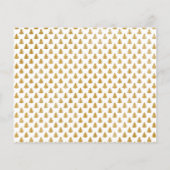 Papier Budget Joyeux Noel Gold Foil Trees de vacances Pho (Dos)