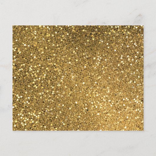 Papier Budget Joyeux Noël Gold Parties scintillant Multi (Dos)