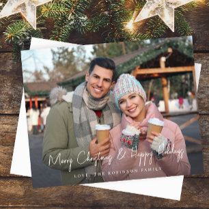 Papier Budget Joyeux Noël & HH Minimaliste H Photo