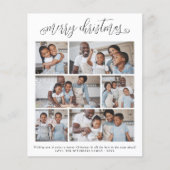 Papier Budget Joyeux Noël Lettres 6 Fête Photo (Devant)